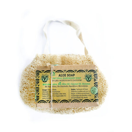 ALOE SOAP & θήκη Λούφας