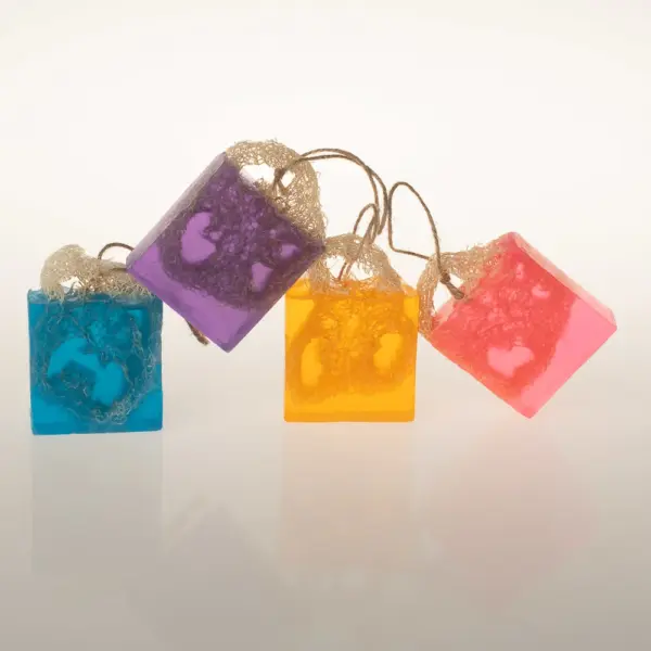 hangingloofa_whitebackground_1 Soap_with_loofa_hanging_peeling_color